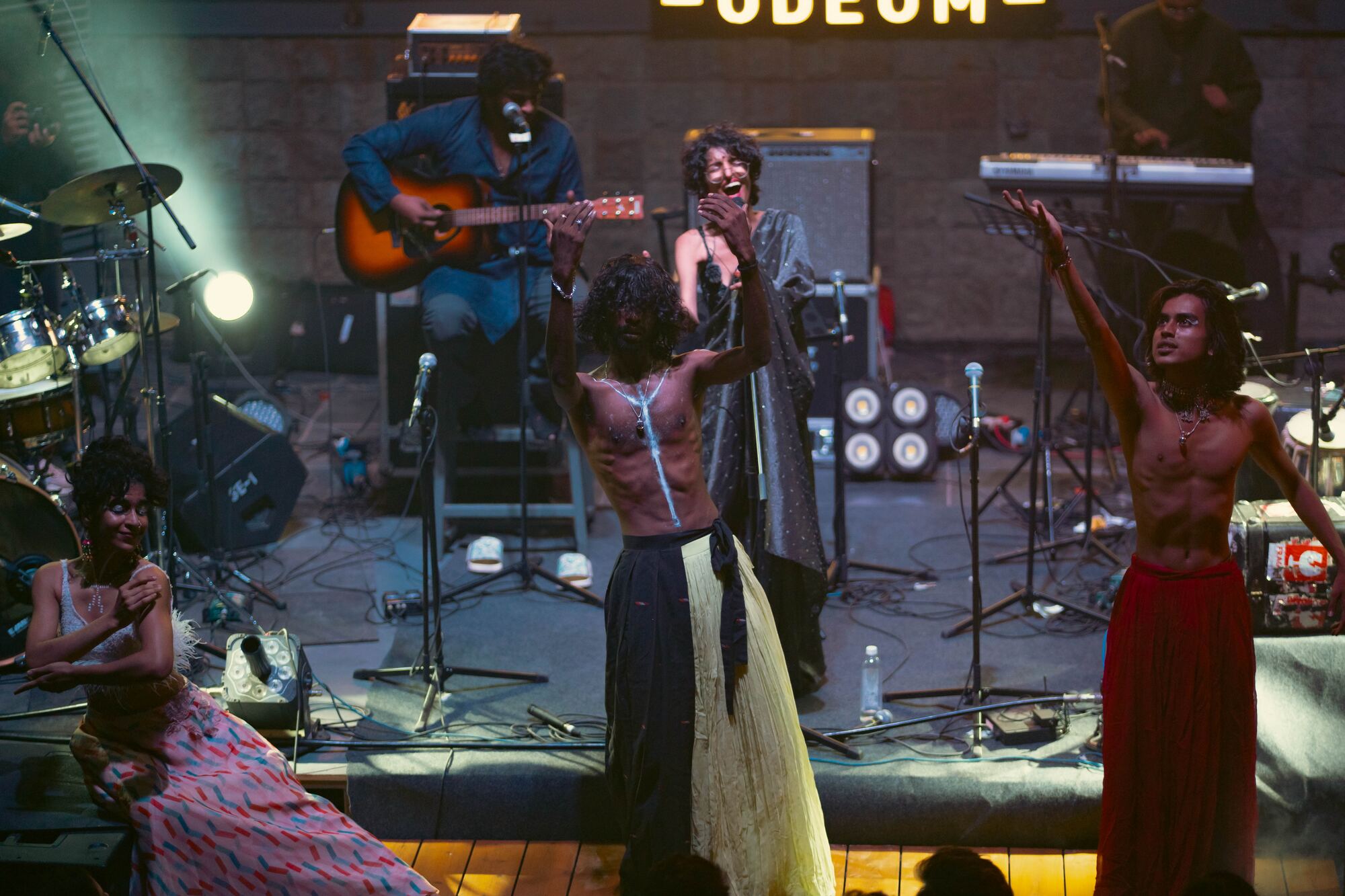 Dancers on stage at ODEUM