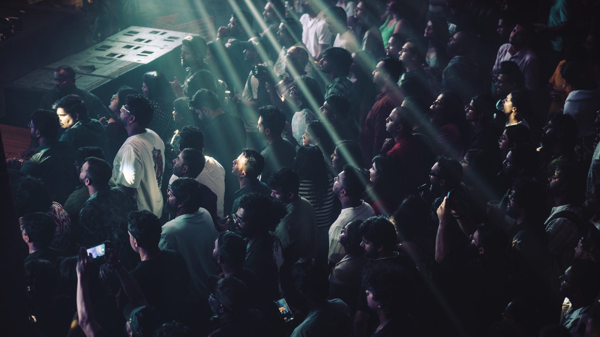 Aerial view of ODEUM stage — IMP Events